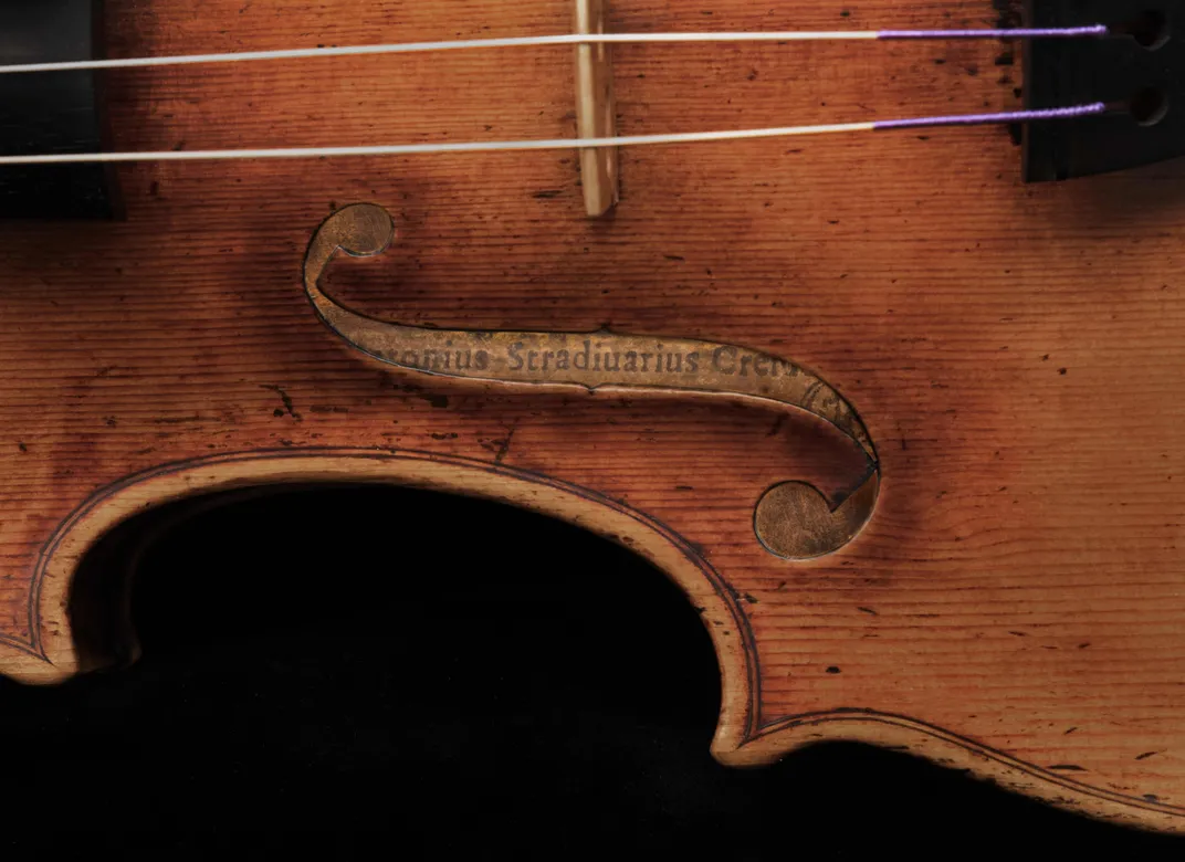 Violin close-up