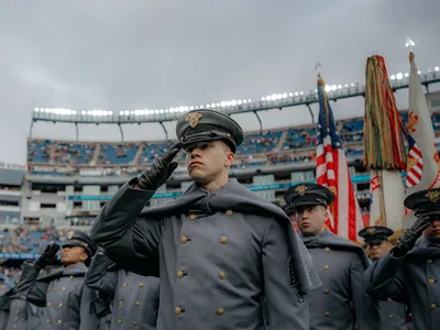 A photo of the 124th Army-Navy Game, which was held on December 9, 2023