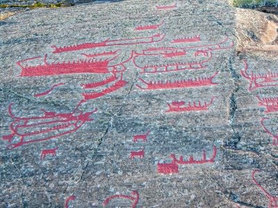 In Scandinavia, early people adorned rocks with thousands of images of boats.&nbsp;
